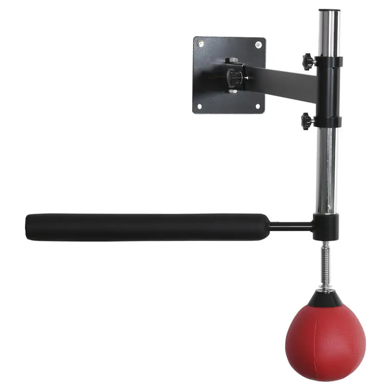 Bola De Velocidad De Pared Ajustable HOMCOM 79x72x20 Cm Negro Y Rojo 3 Bola De Velocidad De Pared Ajustable HOMCOM 79x72x20 Cm Negro Y Rojo