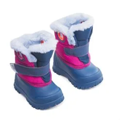 WEDZE Botas Nieve Y Apreski Impermeables Bebé X-Warm Rosa -tienda de material de boxeo botas nieve y apreski impermeables bebe x warm rosa 1