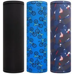 Dare 2b Braga Para La Cabeza Para Niños/Niñas Pack De 3 Negro, Azul Atlético, Marino