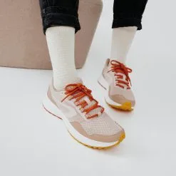 Newfeel Calcetines Caminar Altos X2 Urban Walk Beis/azul Celeste -tienda de material de boxeo calcetines caminar altos x2 urban walk beisazul celeste 3