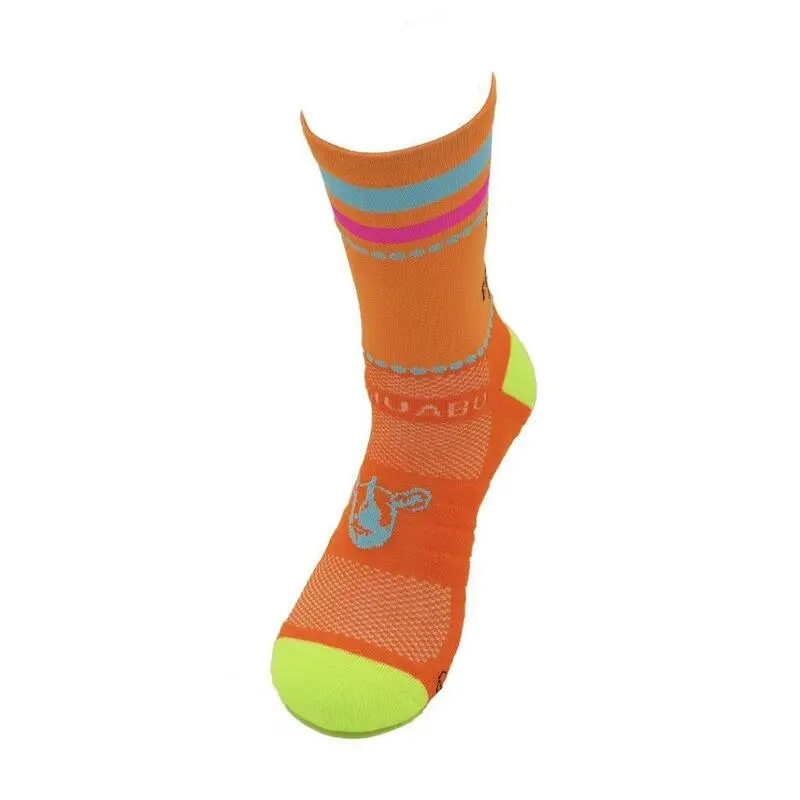 CALCETINES DE RUNNING #COMOUNACABRA Unisex - KAMUABU Color NARANJA 2 Hilos 5 CALCETINES DE RUNNING #COMOUNACABRA Unisex - KAMUABU Color NARANJA 2 Hilos - Imagen 3