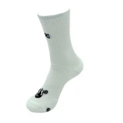CALCETINES DE RUNNING #COMPETICION Unisex - KAMUABU Color BLANCO 23cm De 1 Hilo -tienda de material de boxeo calcetines de running competicion unisex kamuabu color blanco 23cm de 1 hilo 2