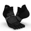 KIPRUN Calcetines Running RUN900 Negro 5 Dedos Finos Invisibles -tienda de material de boxeo calcetines running run900 negro 5 dedos finos invisibles