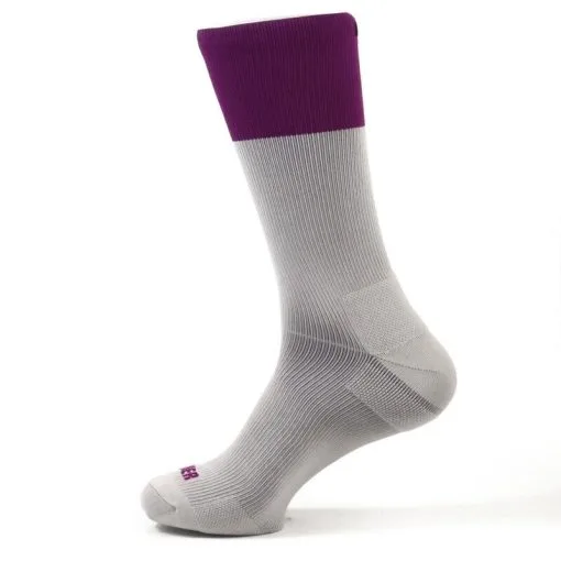 Calcetines Unisex Con Refuerzo Compresivos Mooquer Bitone Stan Cardinale Gris -tienda de material de boxeo calcetines unisex con refuerzo compresivos mooquer bitone stan cardinale gris