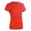 Kalenji Camiseta Atletismo Personalizable Mujer Club Rojo -tienda de material de boxeo camiseta atletismo personalizable mujer club rojo