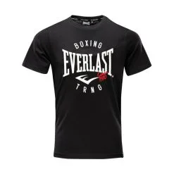 Camiseta Boxeo Everlast Lodel Hombre Negro -tienda de material de boxeo camiseta boxeo everlast lodel hombre negro 3