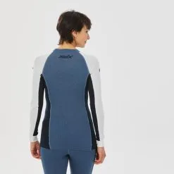 Camiseta Interior Mujer SWIX Manga Larga, Cuello Redondo -tienda de material de boxeo camiseta interior mujer swix manga larga cuello redondo 3