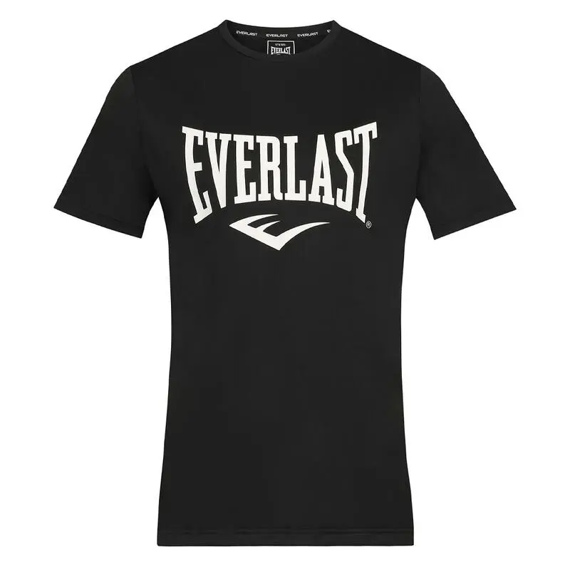 Camiseta Manches EVERLAST Courtes Moss Negra Logo Blanco 3 Camiseta Manches EVERLAST Courtes Moss Negra Logo Blanco