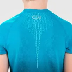 Camiseta Running Manga Corta Niños Kiprun Skincarte Azul -tienda de material de boxeo camiseta running manga corta nios kiprun skincarte azul 3