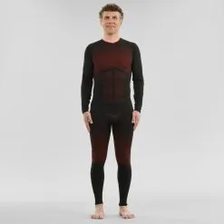 Camiseta Térmica Interior De Esquí Y Nieve Hombre Inovik XC S900 Negro