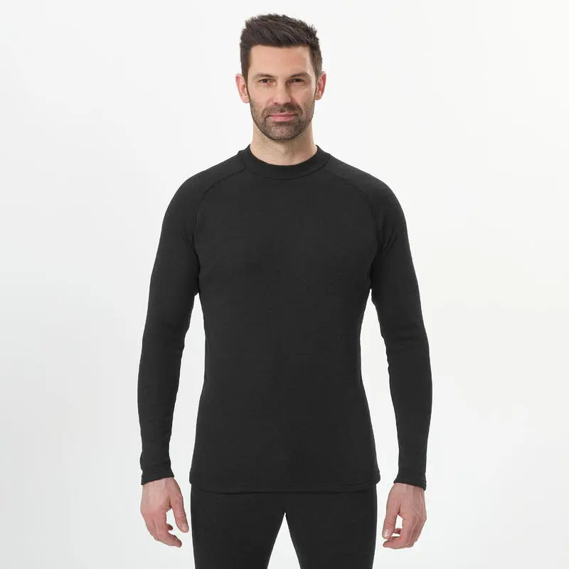 Camiseta Térmica Interior De Esquí Y Nieve Hombre Wedze Ski BL100 Negro 3 Camiseta Térmica Interior De Esquí Y Nieve Hombre Wedze Ski BL100 Negro