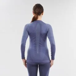 Camiseta Térmica Interior De Esquí Y Nieve Mujer Wedze BL 980 Azul -tienda de material de boxeo camiseta termica interior de esqui y nieve mujer wedze bl 980 azul 1