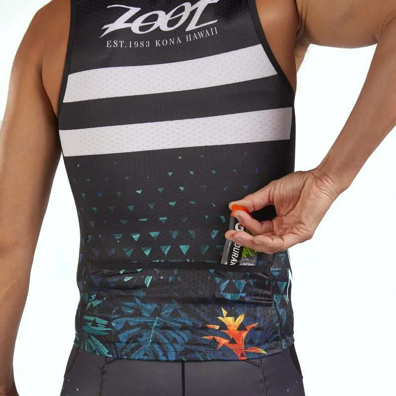 Camiseta Triatlon Sin Mangas Hombre ZOOT LTD Negro 5 Camiseta Triatlon Sin Mangas Hombre ZOOT LTD Negro - Imagen 3