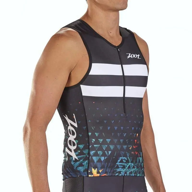 Camiseta Triatlon Sin Mangas Hombre ZOOT LTD Negro 6 Camiseta Triatlon Sin Mangas Hombre ZOOT LTD Negro - Imagen 4