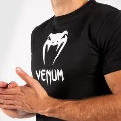 Camiseta Venum Classic Negro 23 -tienda de material de boxeo camiseta venum classic negro 23 2