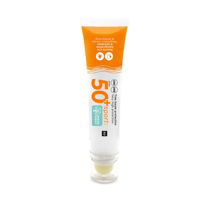 Decathlon Dúo 2 En 1, Crema Solar Rostro Y Lápiz De Labios, Protección Solar IP 50+ 3 Decathlon Dúo 2 En 1, Crema Solar Rostro Y Lápiz De Labios, Protección Solar IP 50+