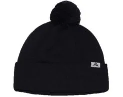 PACIFIC Gorro - 641K Pom-Pom Cuff Beanie (Negro) -tienda de material de boxeo gorro 641k pom pom cuff beanie azul oscuro