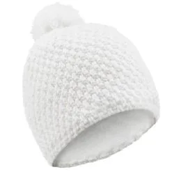 Gorro De Invierno Adulto Wedze Timeless Blanco