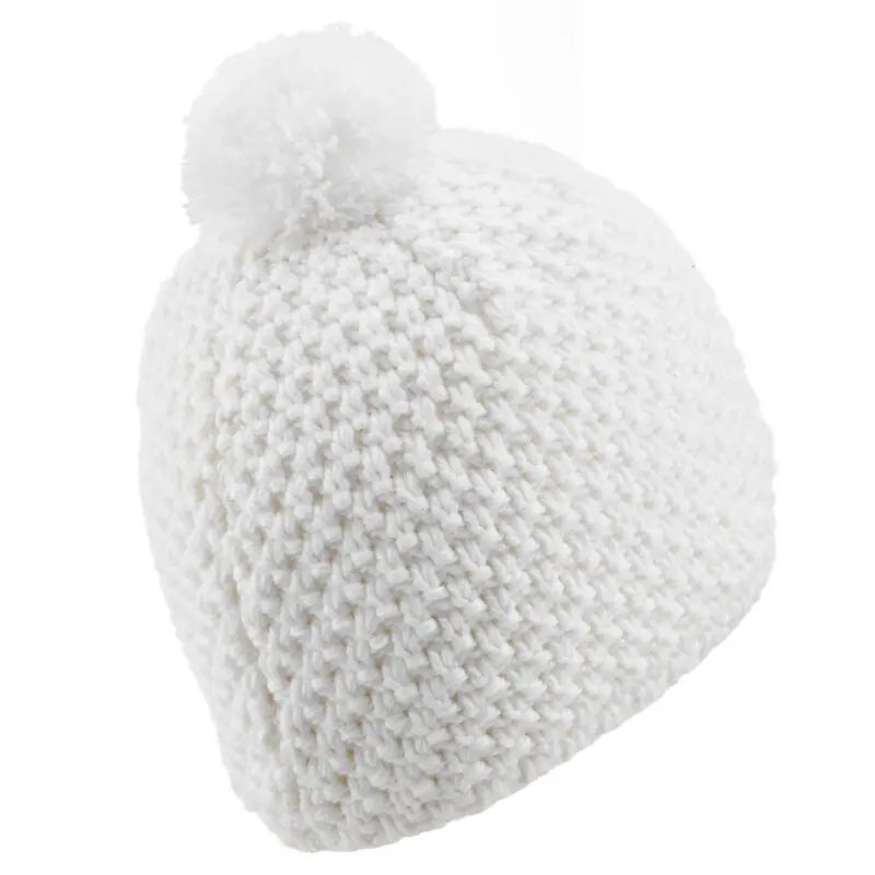Gorro De Invierno Adulto Wedze Timeless Blanco 6 Gorro De Invierno Adulto Wedze Timeless Blanco - Imagen 4