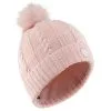 Gorro De Invierno Adulto Wedze Torsades Trenzas Rosa -tienda de material de boxeo gorro de invierno adulto wedze torsades trenzas rosa