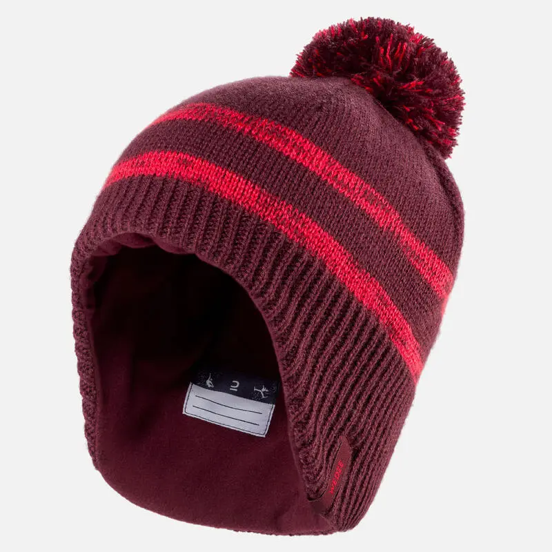 WEDZE Gorro De Invierno Bebé Flap Burdeos 5 WEDZE Gorro De Invierno Bebé Flap Burdeos - Imagen 3