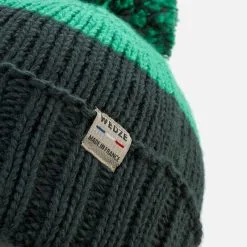 WEDZE Gorro De Invierno Niños Grand Nord Made In France Verde -tienda de material de boxeo gorro de invierno nios grand nord made in france verde 3