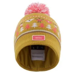 WEDZE Gorro De Invierno Niños Jacquard Ocre 10 WEDZE Gorro De Invierno Niños Jacquard Ocre -tienda de material de boxeo gorro de invierno nios jacquard ocre 2