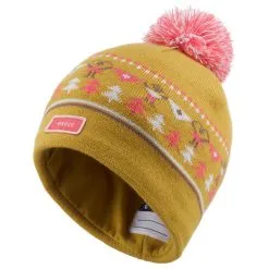 WEDZE Gorro De Invierno Niños Jacquard Ocre 11 WEDZE Gorro De Invierno Niños Jacquard Ocre -tienda de material de boxeo gorro de invierno nios jacquard ocre 3