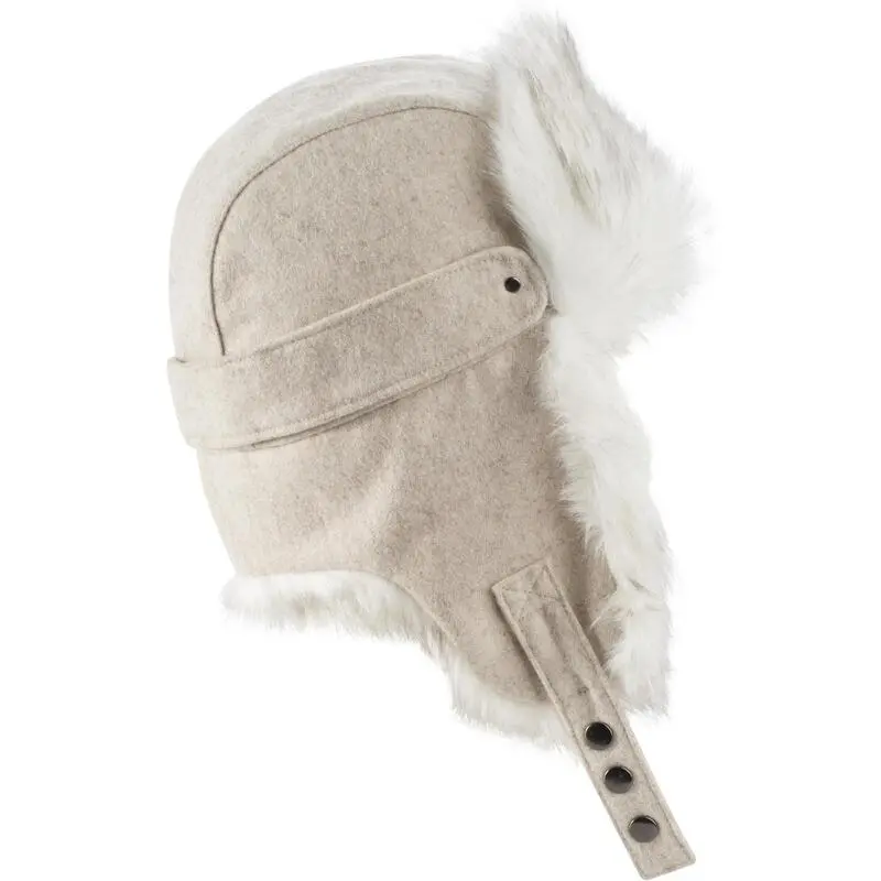 Gorro De Invierno Orejeras Adulto Wedze Chapka Beige 6 Gorro De Invierno Orejeras Adulto Wedze Chapka Beige - Imagen 4