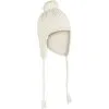Gorro De Invierno Orejeras Adulto Wedze Timeless Blanco -tienda de material de boxeo gorro de invierno orejeras adulto wedze timeless blanco