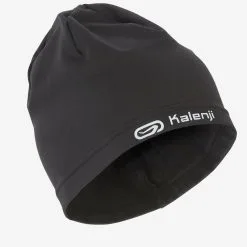 Kalenji Gorro Running Run Warm + Negro Jaspeado Cálido -tienda de material de boxeo gorro running run warm negro calido
