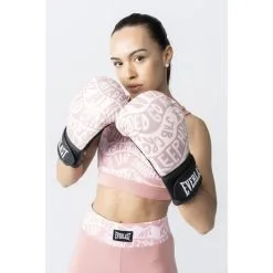 Guantes De Boxeo EVERLAST Spark Rosa Oro -tienda de material de boxeo guantes de boxeo everlast spark rosa oro 2