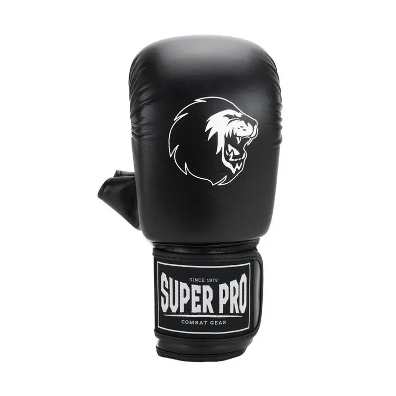 Super Pro Combat Gear Guantes De Boxeo Para Saco De Boxeo - Victor - En Blanco Y Negro 4 Super Pro Combat Gear Guantes De Boxeo Para Saco De Boxeo - Victor - En Blanco Y Negro - Imagen 2