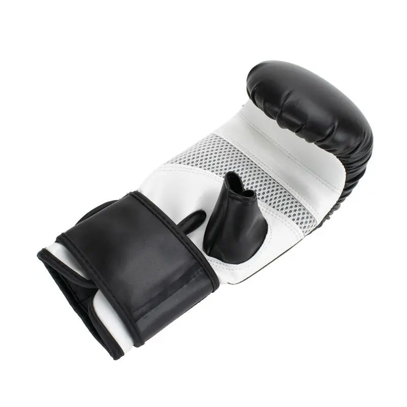 Super Pro Combat Gear Guantes De Boxeo Para Saco De Boxeo - Victor - En Blanco Y Negro 6 Super Pro Combat Gear Guantes De Boxeo Para Saco De Boxeo - Victor - En Blanco Y Negro - Imagen 4