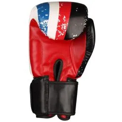 INDIGO SPORTS Guantes De Boxeo PU HIT RSC 10oz Blanco- Azul- Rojo -tienda de material de boxeo guantes de boxeo pu hit rsc 10oz blanco azul rojo 3