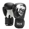 Super Pro Combat Gear Guantes De Boxeo - Talent - En Blanco Y Negro -tienda de material de boxeo guantes de boxeo talent en blanco y negro