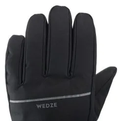 Guantes Térmicos De Esquí Y Nieve Impermeables Adulto Wedze Ski-P GL 100 Negro -tienda de material de boxeo guantes termicos de esqui y nieve impermeables adulto wedze ski p gl 100 negro 4