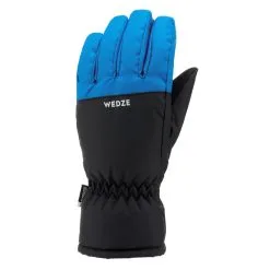 WEDZE Guantes Térmicos De Esquí Y Nieve Impermeables Niños 4-14 Años Ski-P 100 -tienda de material de boxeo guantes termicos de esqui y nieve impermeables nios 4 14 aos ski p 100 azul