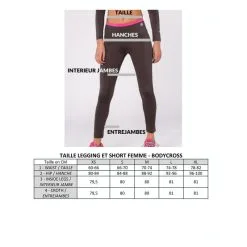 BODYCROSS Leggins IRINA Negros -tienda de material de boxeo leggins irina negros 2