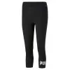 Mallas Mujer PUMA 3/4 Essentials Logo Negro 1 Mallas Mujer PUMA 3/4 Essentials Logo Negro -tienda de material de boxeo mallas mujer puma 34 essentials logo negro