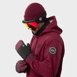 Siroko Manoplas Térmicas Esquí Pitztal Maroon -tienda de material de boxeo manoplas termicas esqui pitztal maroon 2