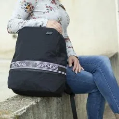 Mochila Jogging Portaordenador SKECHERS Glam 19.14L Litros Color Negro -tienda de material de boxeo mochila jogging portaordenador skechers glam 1914l litros color negro 4