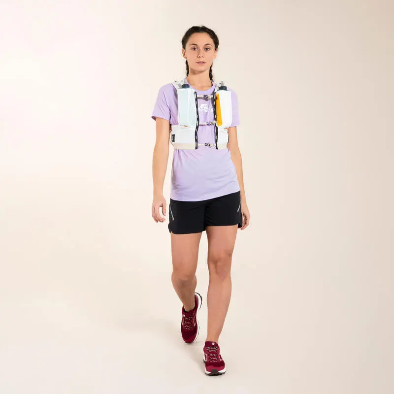 EVADICT Pantalón Corto Trail Running Holgado Mujer Negro 4 EVADICT Pantalón Corto Trail Running Holgado Mujer Negro - Imagen 2