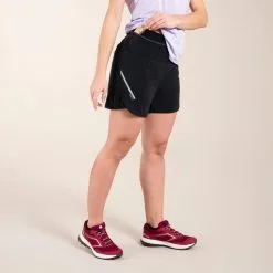 EVADICT Pantalón Corto Trail Running Holgado Mujer Negro 10 EVADICT Pantalón Corto Trail Running Holgado Mujer Negro -tienda de material de boxeo pantalon corto trail running holgado mujer negro 2