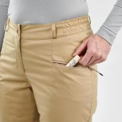 Pantalón De Esquí Y Nieve Mujer Wedze Ski-P 100 Beige -tienda de material de boxeo pantalon de esqui y nieve mujer wedze ski p 100 beige 4