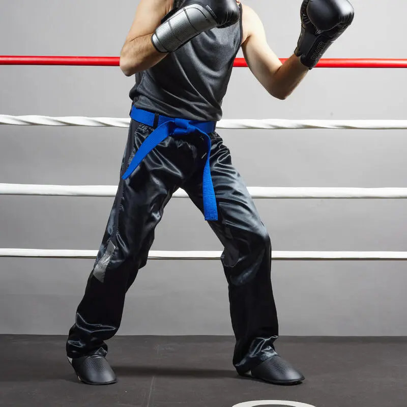 Pantalón Kick Boxing Full Contact Outshock 500 Negro 7 Pantalón Kick Boxing Full Contact Outshock 500 Negro - Imagen 5
