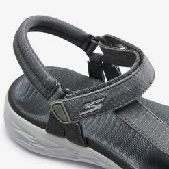 Sandalias Caminar Mujer Skechers Onthego Gris -tienda de material de boxeo sandalias caminar mujer skechers onthego gris 3