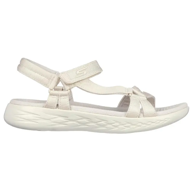 Sandalias Skechers On The Go 600-Brilliancy Mujer Beis 3 Sandalias Skechers On The Go 600-Brilliancy Mujer Beis