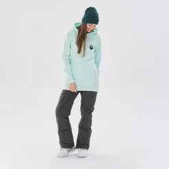 DREAMSCAPE Sudadera Con Capucha Mujer Snowboard - SNB HDY Verde -tienda de material de boxeo sudadera con capucha mujer snowboard snb hdy verde 1