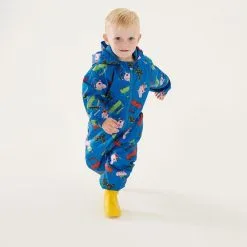 Regatta Traje Impermeable Pobble De Peppa Pig Coche Para Niños/Niñas Azul Imperial -tienda de material de boxeo traje impermeable pobble de peppa pig coche para niosnias azul imperial 3